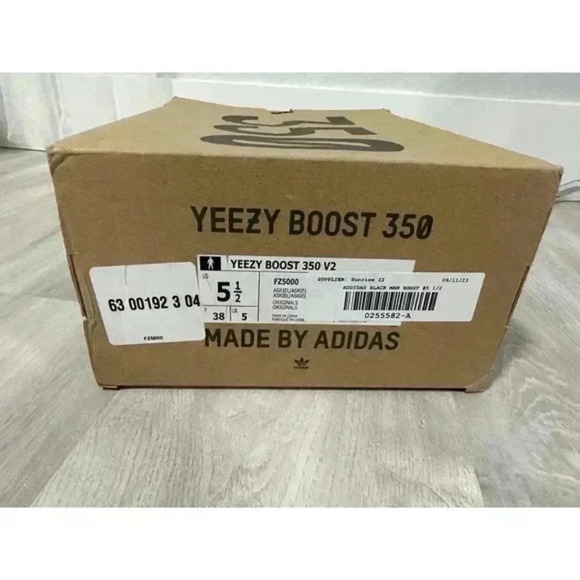 Adidas Yeezy Boost 350 V2 Carbon Asriel Men Size 5 1/2 FZ5000 - Picture 4 of 11